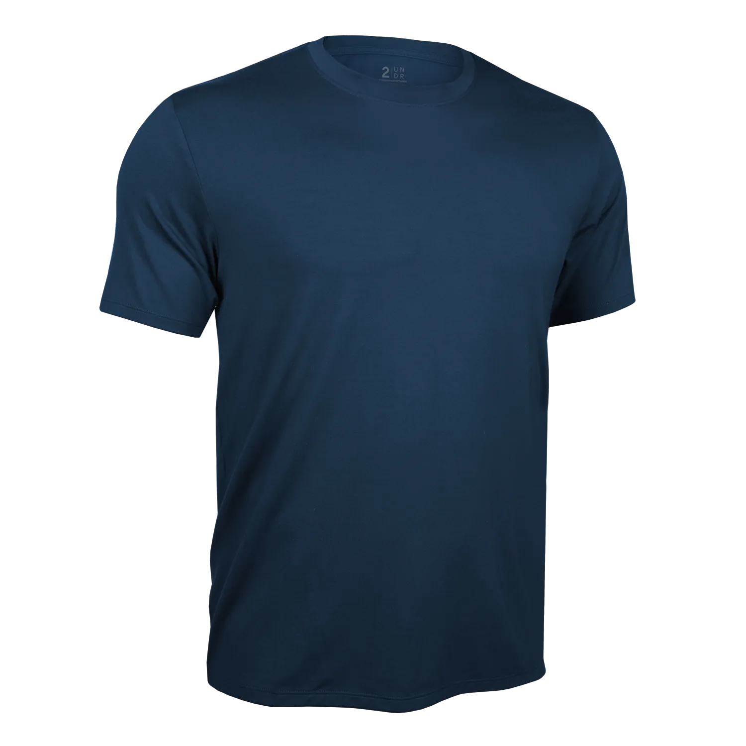 2UNDR Crew Tee In Pacific Navy