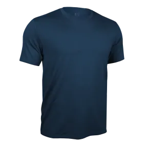 2UNDR Crew Tee In Pacific Navy