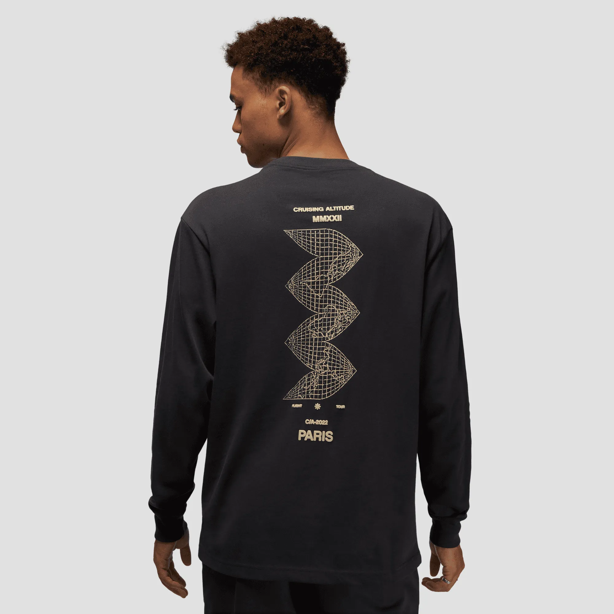 Air Jordan Flight Heritage 85 Black Shirt