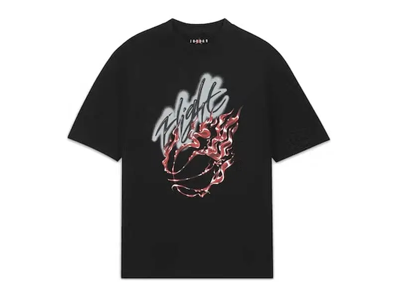 Air Jordan x Travis Scott Flight Graphic T-Shirt 'Black'