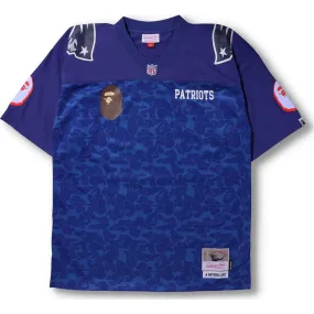 BAPE X MITCHELL & NESS NFL NEW ENGLAND PATRIOTS LEGACY JERSEY MENS