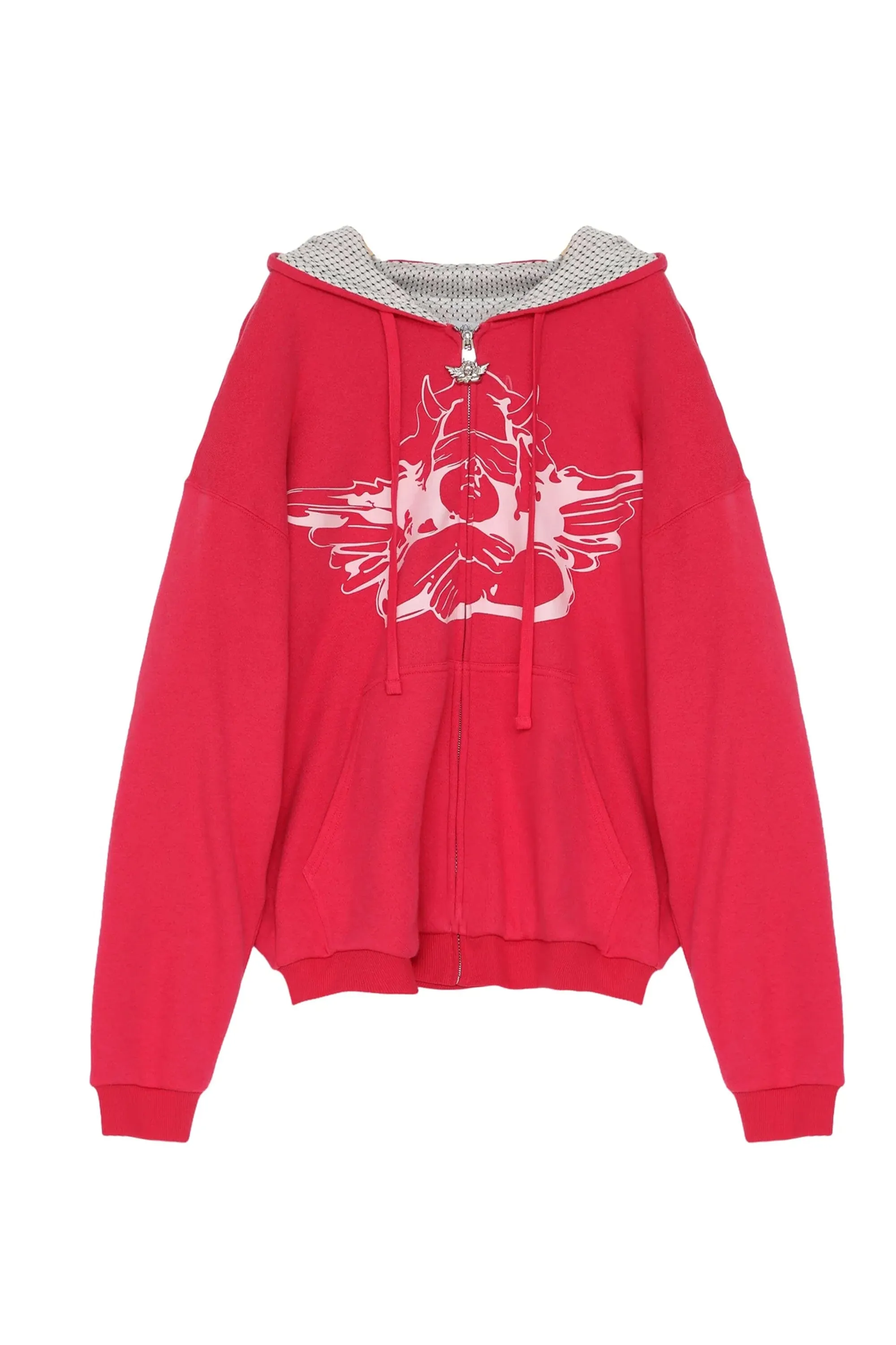 BOYS LIE | Pucker Up Harley Hoodie - Pink