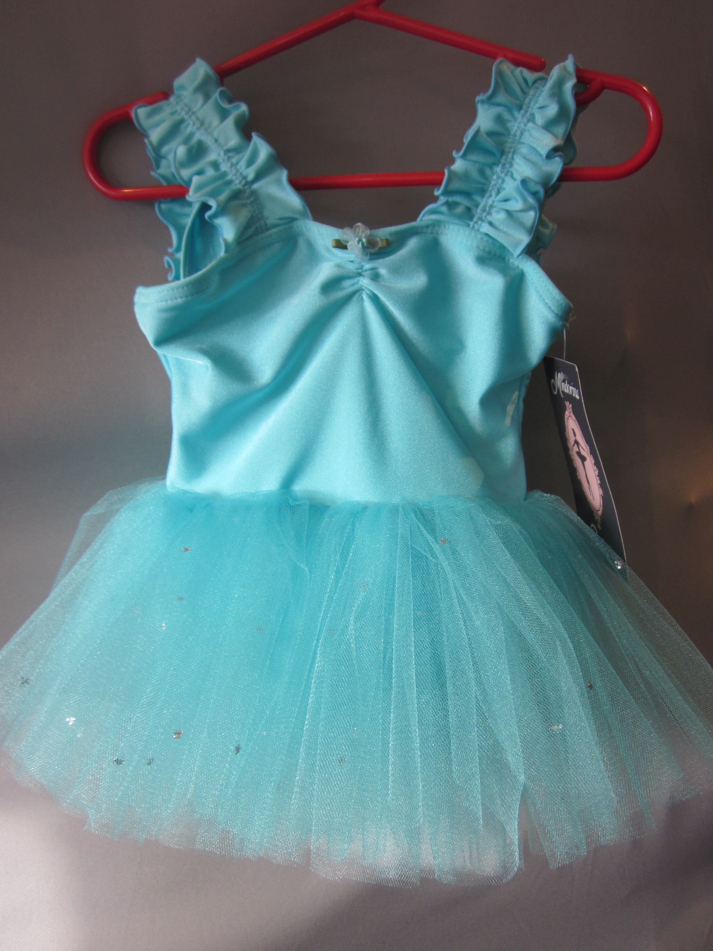 Child Leotard With Sparkle Tulle Skirt Style 6141-2