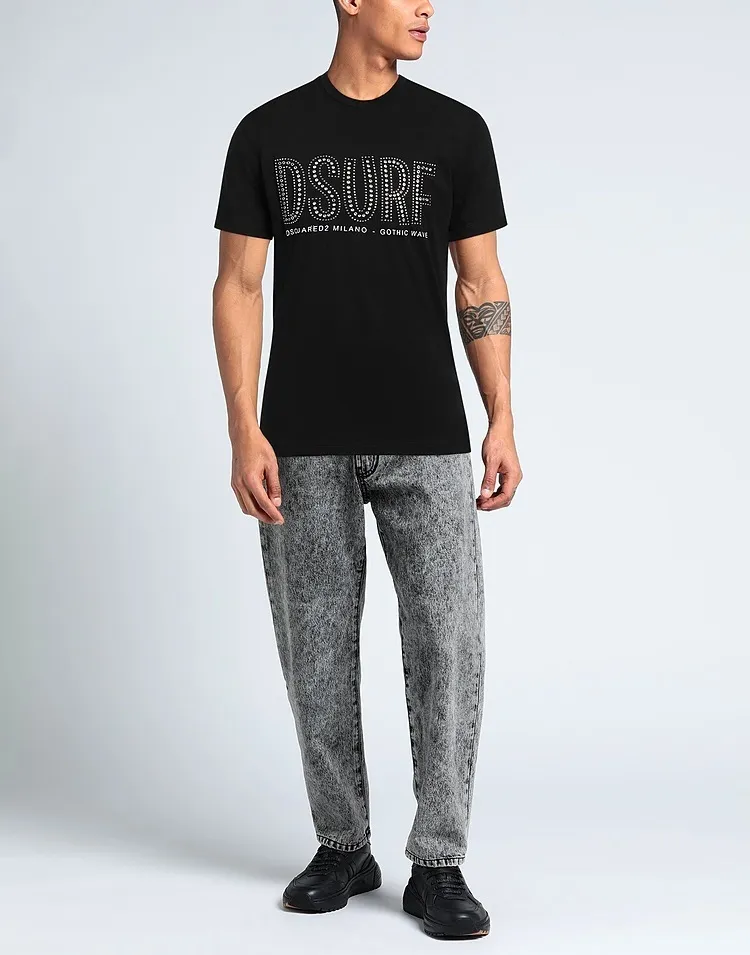 D SQUARED2  |Short Sleeves Logo Luxury T-Shirts