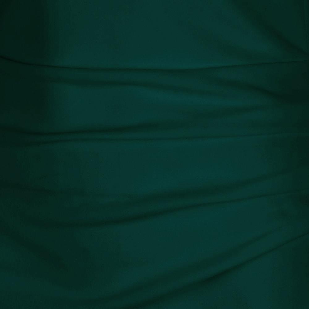 Dark Green 3/4 Sleeve Sweetheart Neckline Bodycon Wiggle Pencil Dress