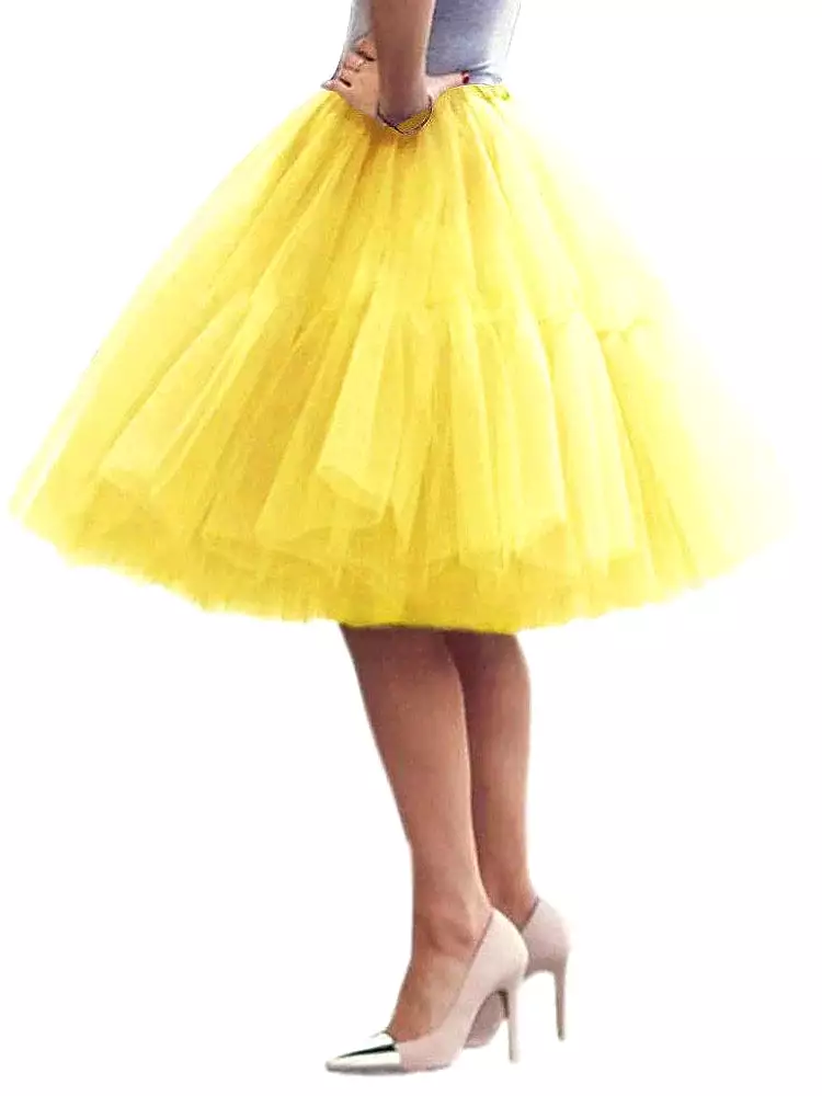 Elevate Your Style with Women's Swing Mini Tulle Skirt