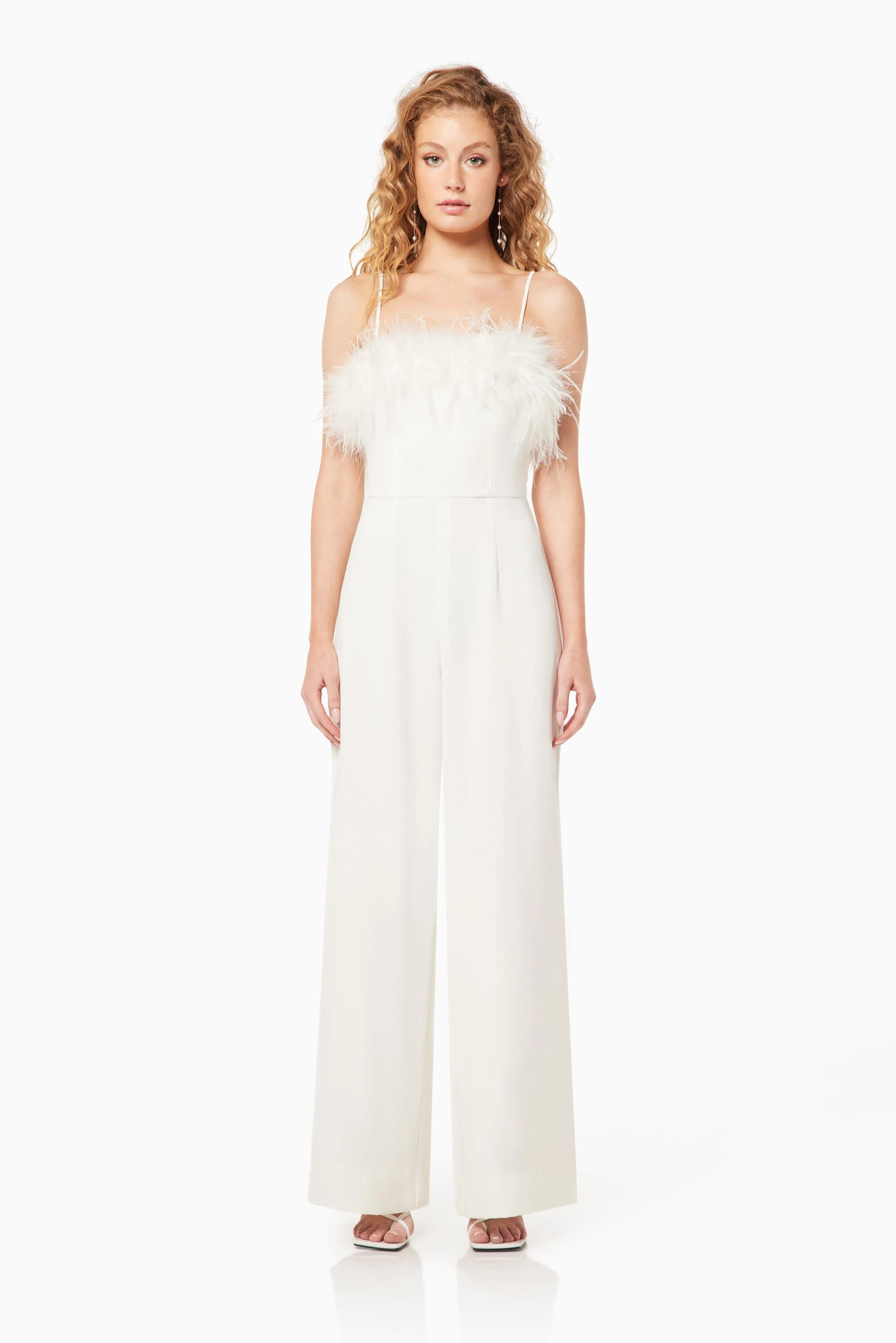 Elliatt Collective Isolde Jumpsuit - White