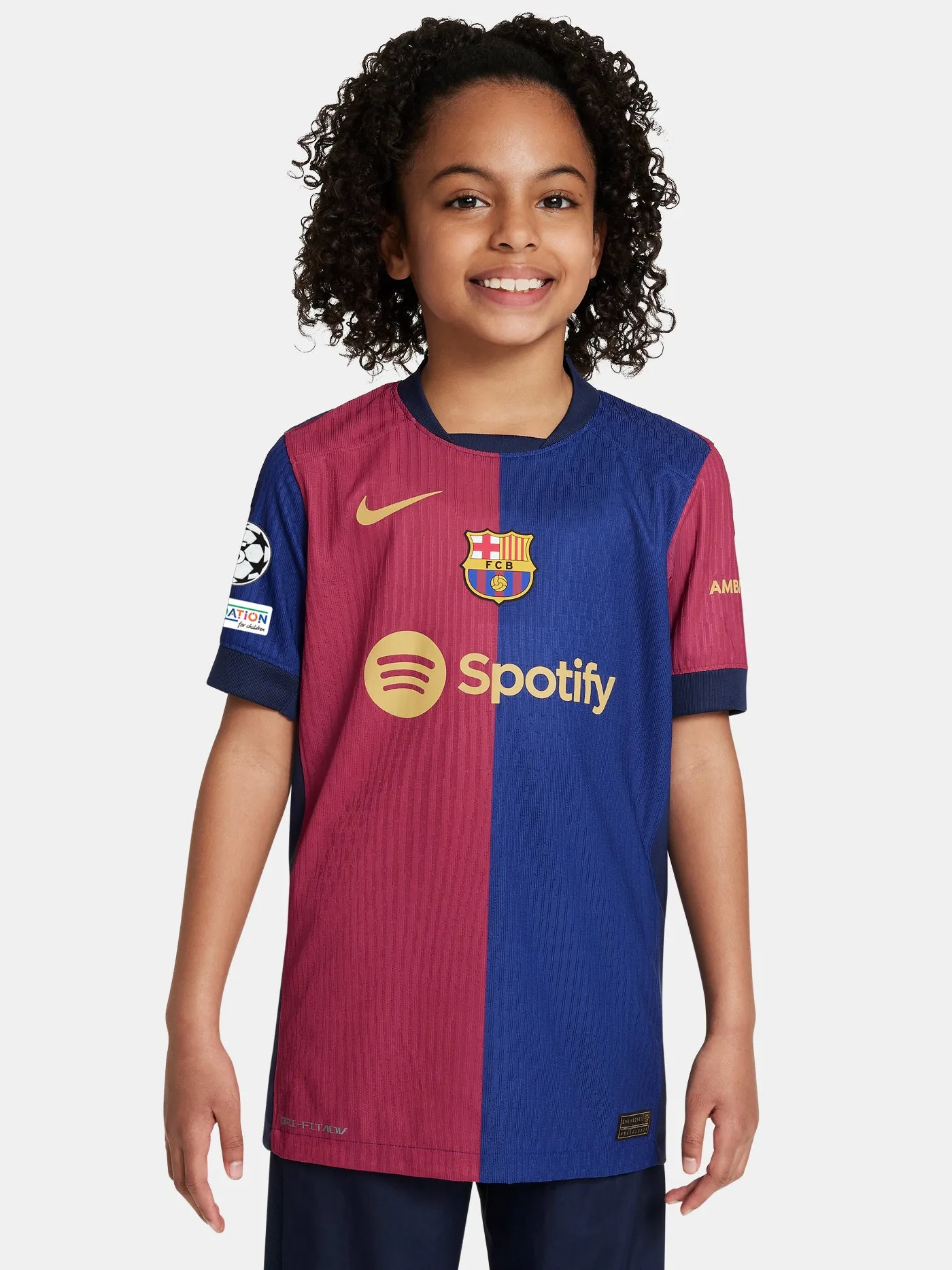 FERRAN | UCL Junior home jersey 24/25 FC Barcelona - Dri-Fit ADV