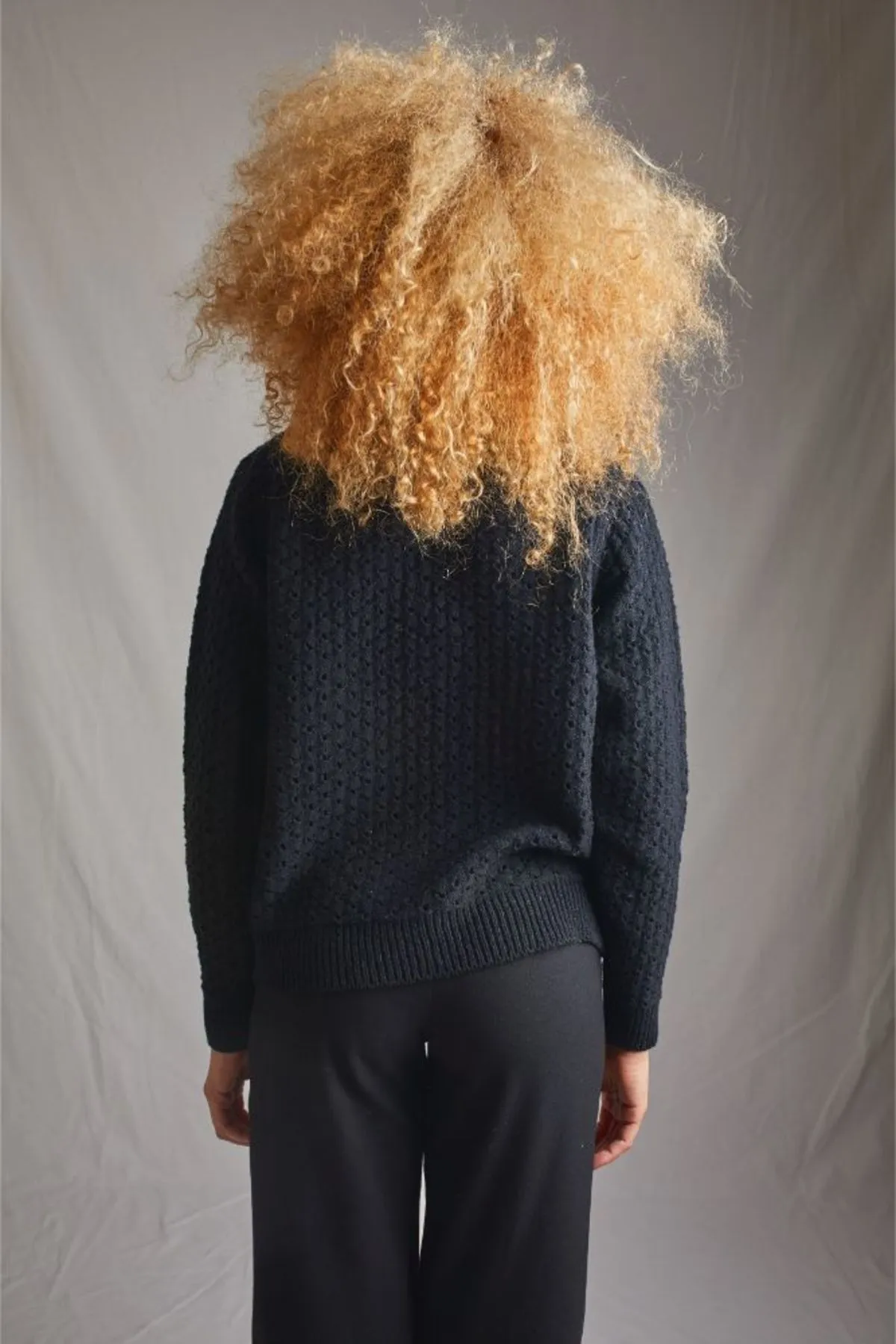 FLORENCE Wool Sweater - Black