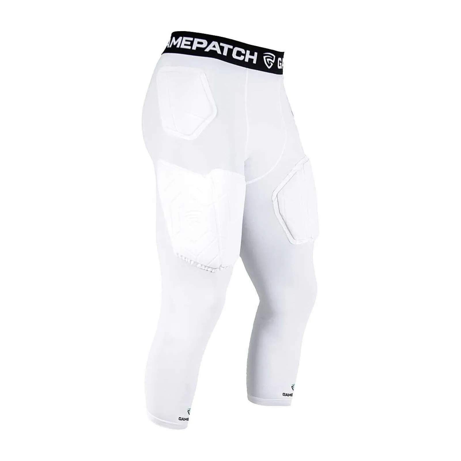 Gamepatch Padded 3/4 Tights Pro+ ''White''