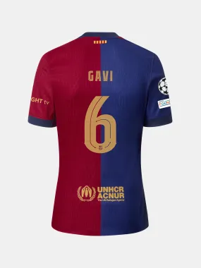 GAVI | UCL Men's home jersey 24/25 FC Barcelona - Dri-Fit ADV