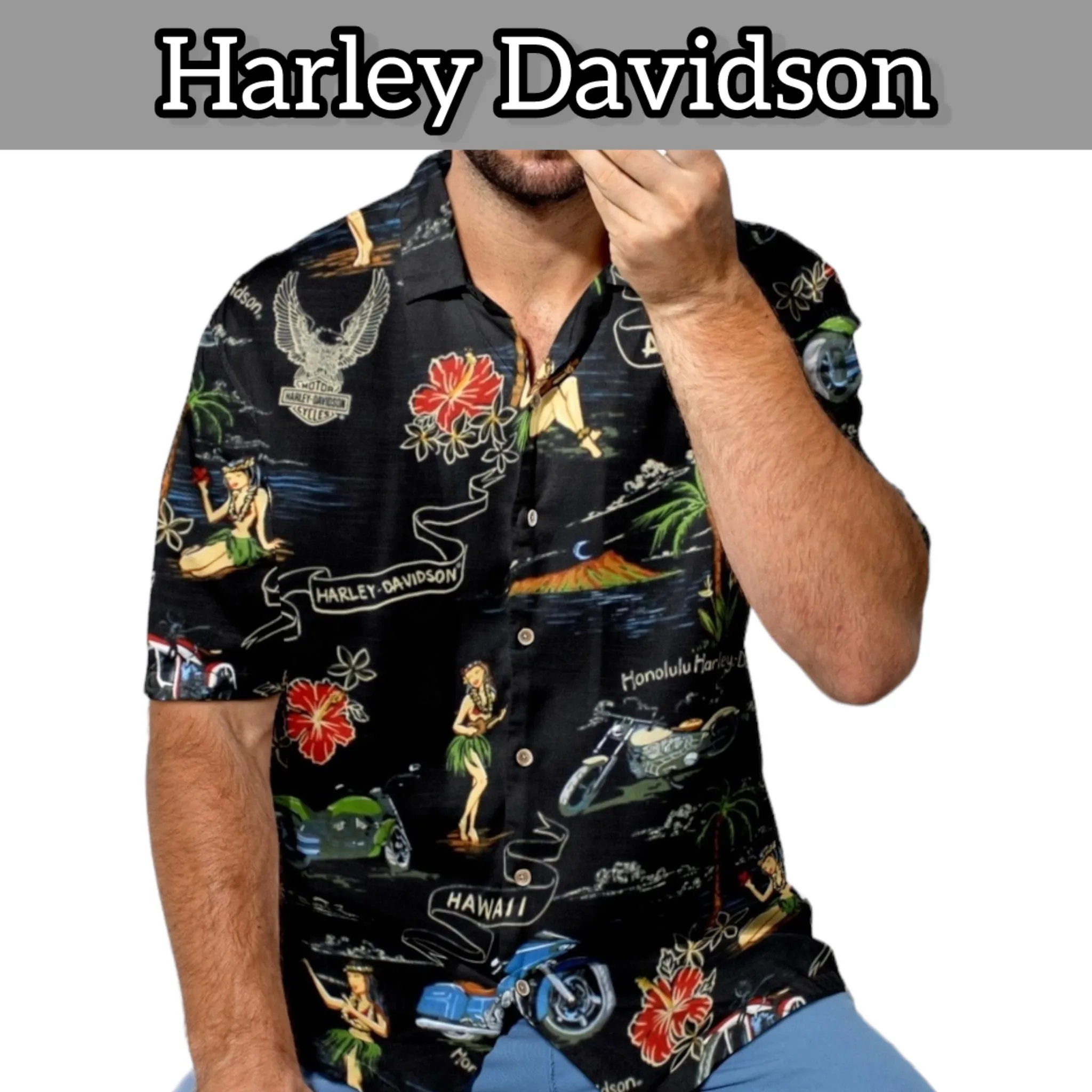 Harley Davidson  |Street Style Shirts