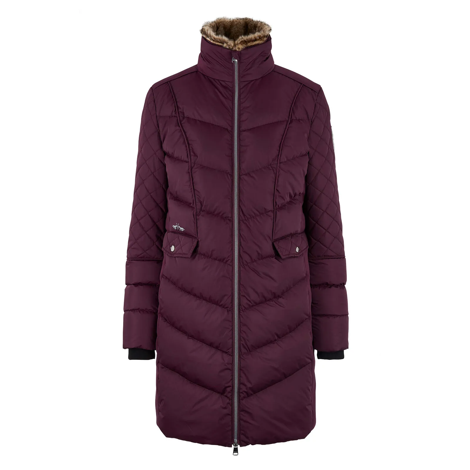 HV Polo Padded long coat Como