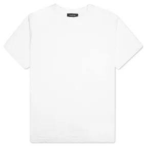 Jersey Braque Pocket Tee - White