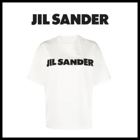 Jil Sander  |Cotton Logo Designers T-Shirts