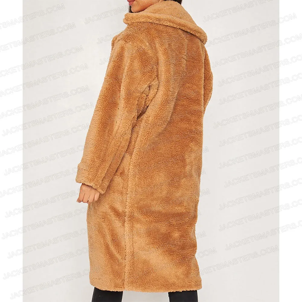 Kane Lim Bling Empire Brown Fur Coat