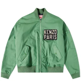 Kenzo PARIS Ken Zo Elevated Flight BomberGrass Green