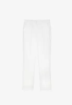 Long Formal Solid Trouser With Pockets