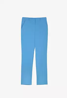 Long Formal Solid Trouser With Pockets