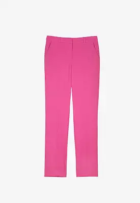 Long Formal Solid Trouser With Pockets