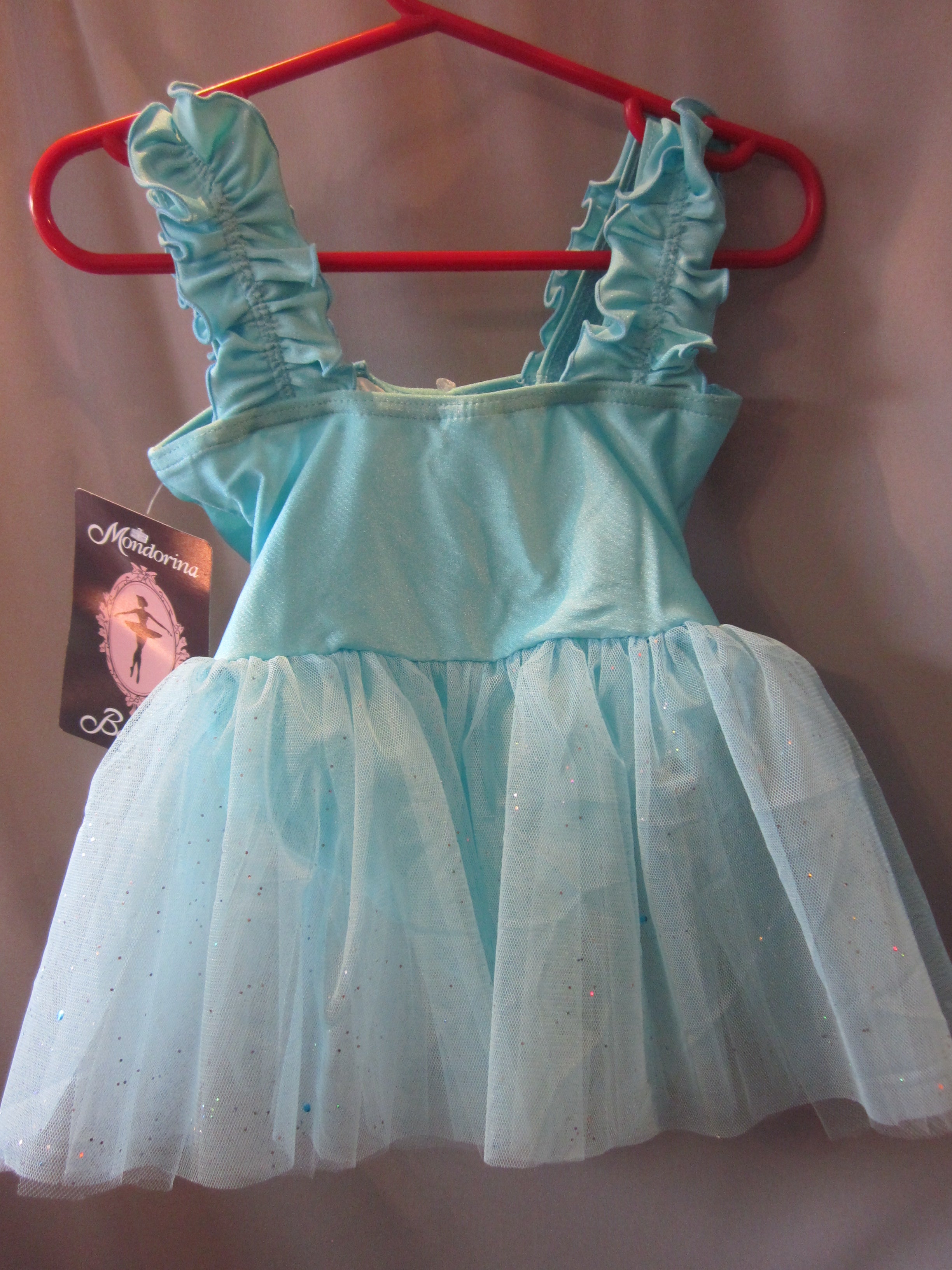 Mondor 6142 Child Leotard With Sparkle Tulle Skirt