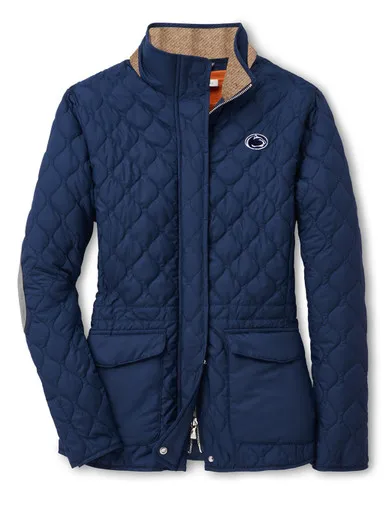 Penn State Quilted Jacket | Womens Peter Millar Blakely