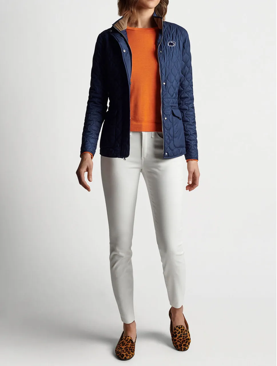 Penn State Quilted Jacket | Womens Peter Millar Blakely