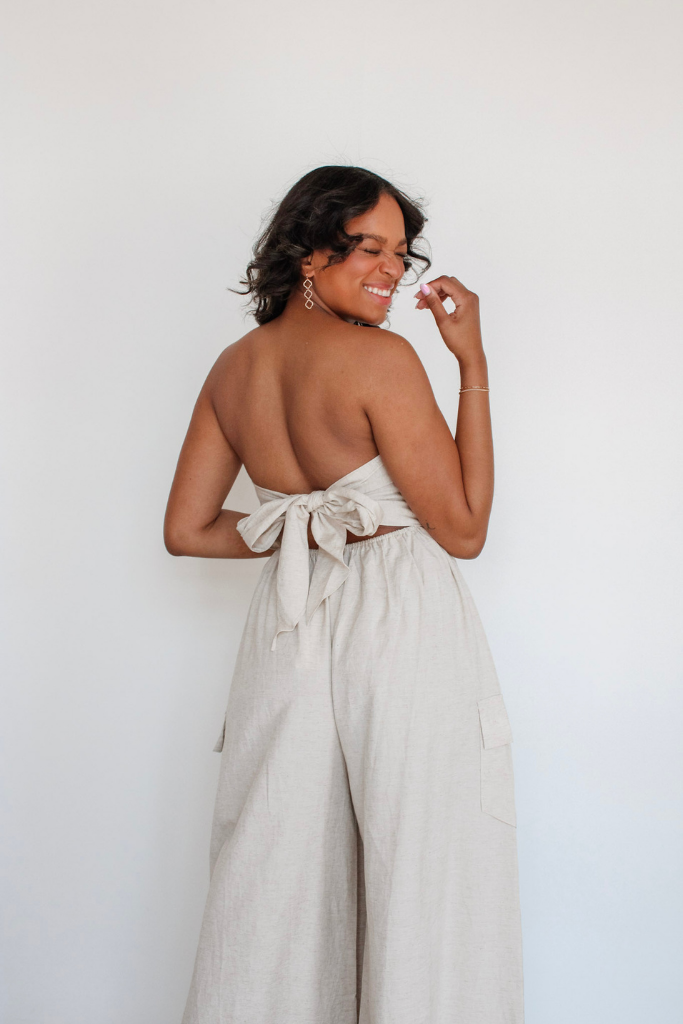 Sand Tropez Strapless Jumpsuit