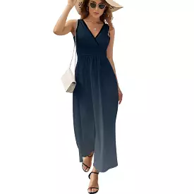 Sleeveless Long Dress (NZ028) Sleeveless dress