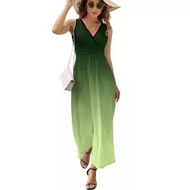 Sleeveless Long Dress (NZ028) Sleeveless dress