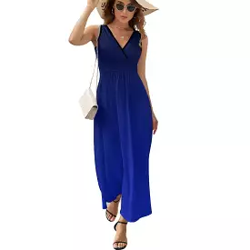 Sleeveless Long Dress (NZ028) Sleeveless dress