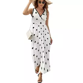 Sleeveless Long Dress (NZ028) Sleeveless dress