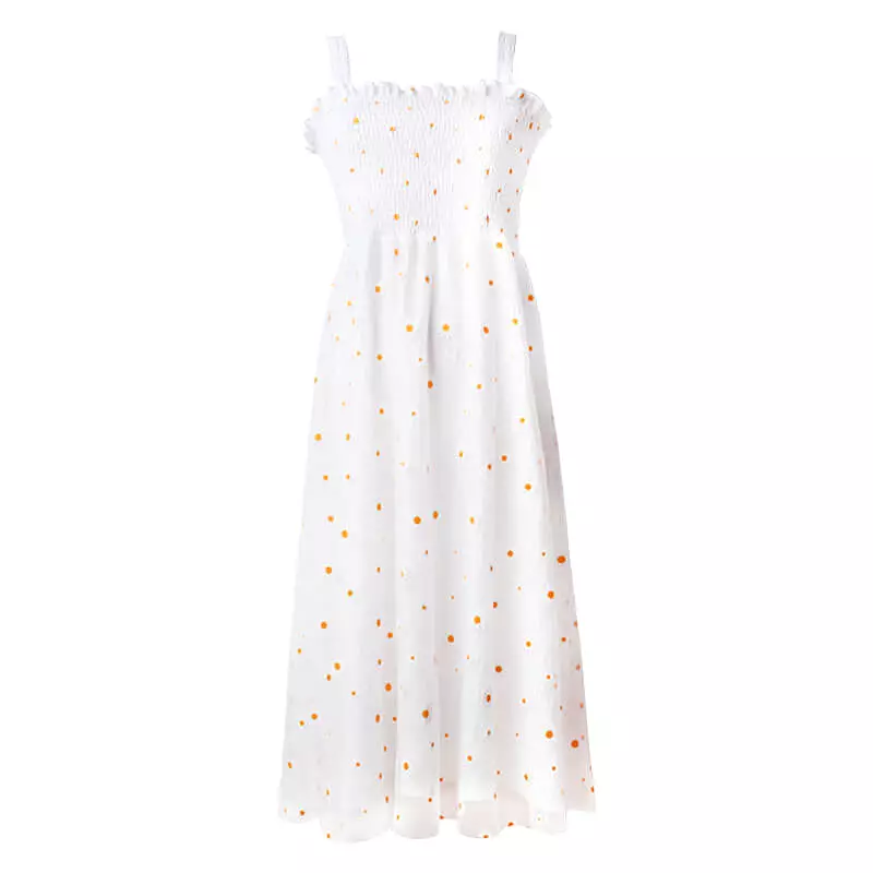 SWEET DAISY MESH SLING DRESS BY61001