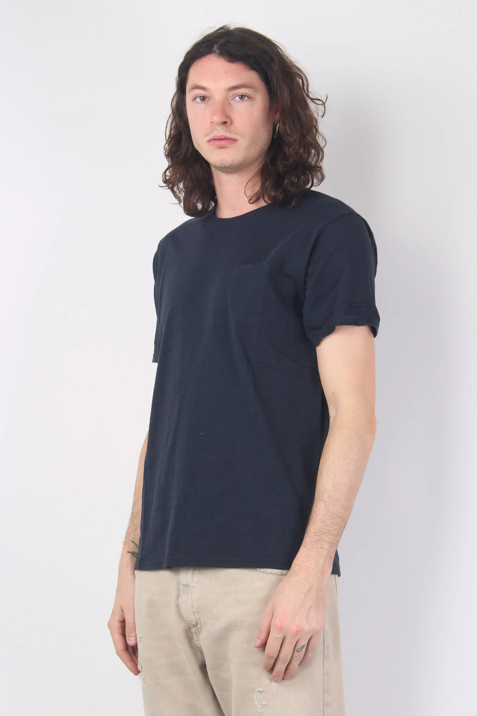 T-shirt Jersey Basica Navy