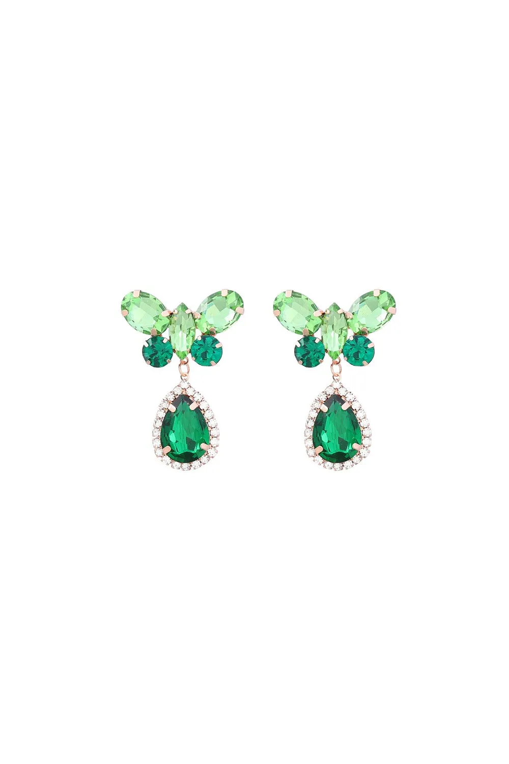 TAKE FLIGHT EARRINGS GREEN