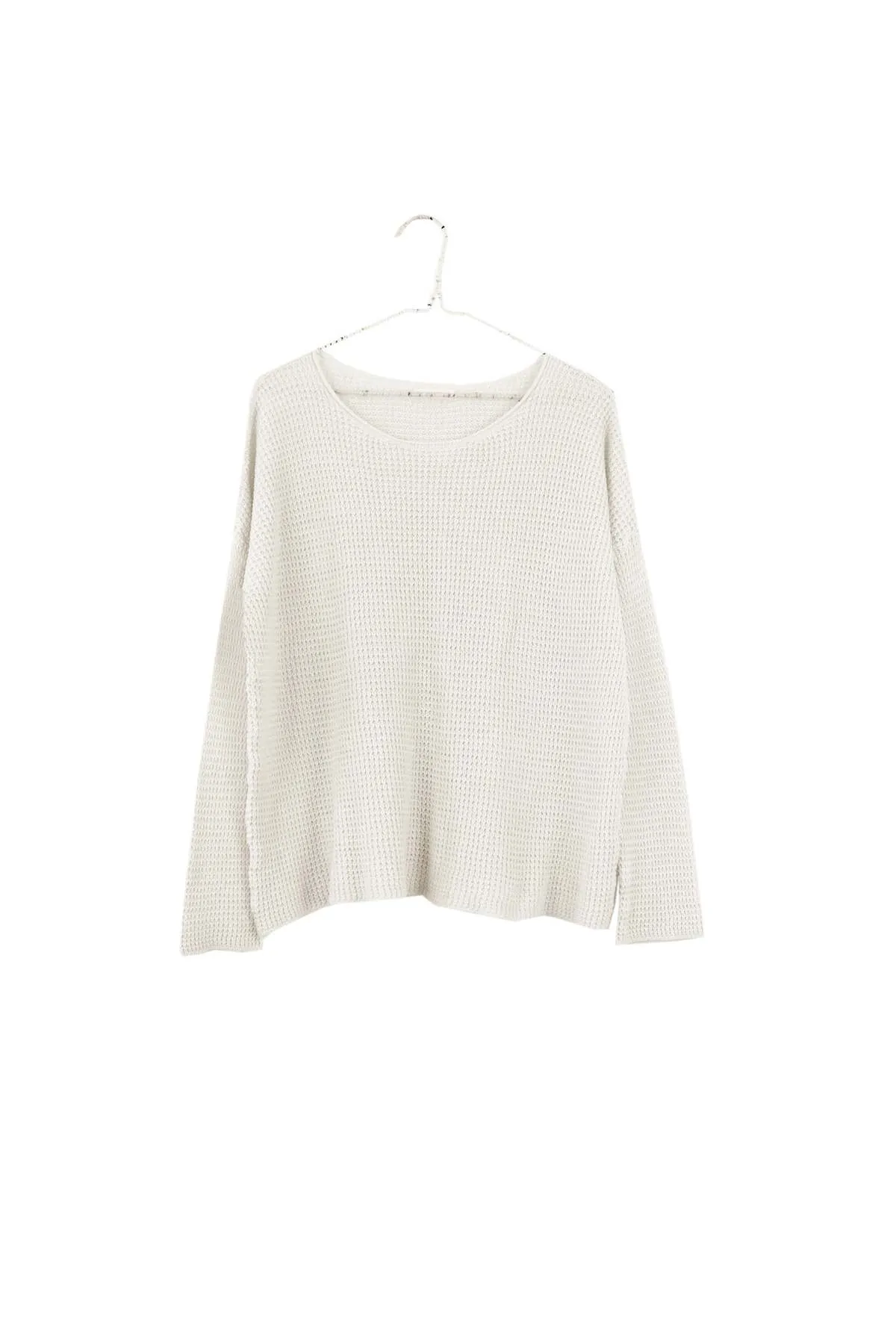 Tencel Long Sleeve Sweater