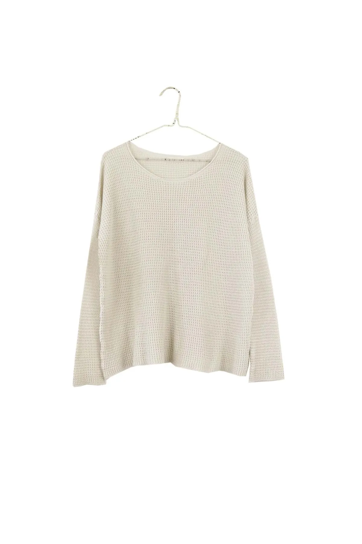 Tencel Long Sleeve Sweater