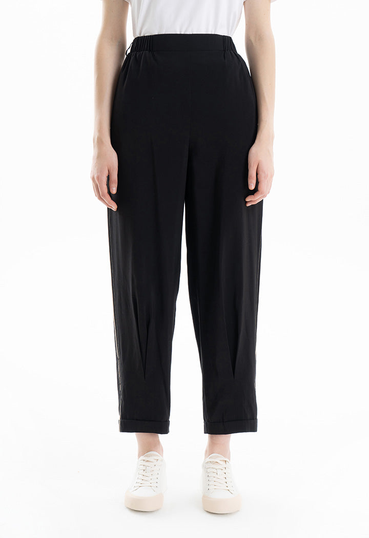 Two Tone Side Stripe Straight Leg Trouser