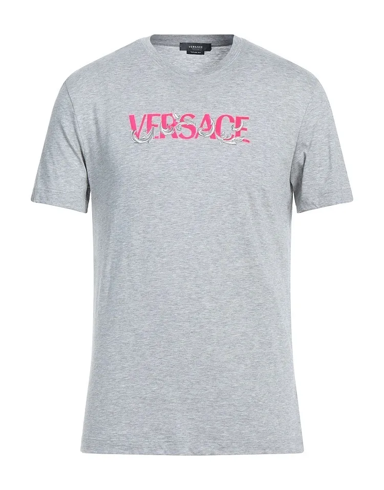 VERSACE  |Short Sleeves Logo Luxury T-Shirts