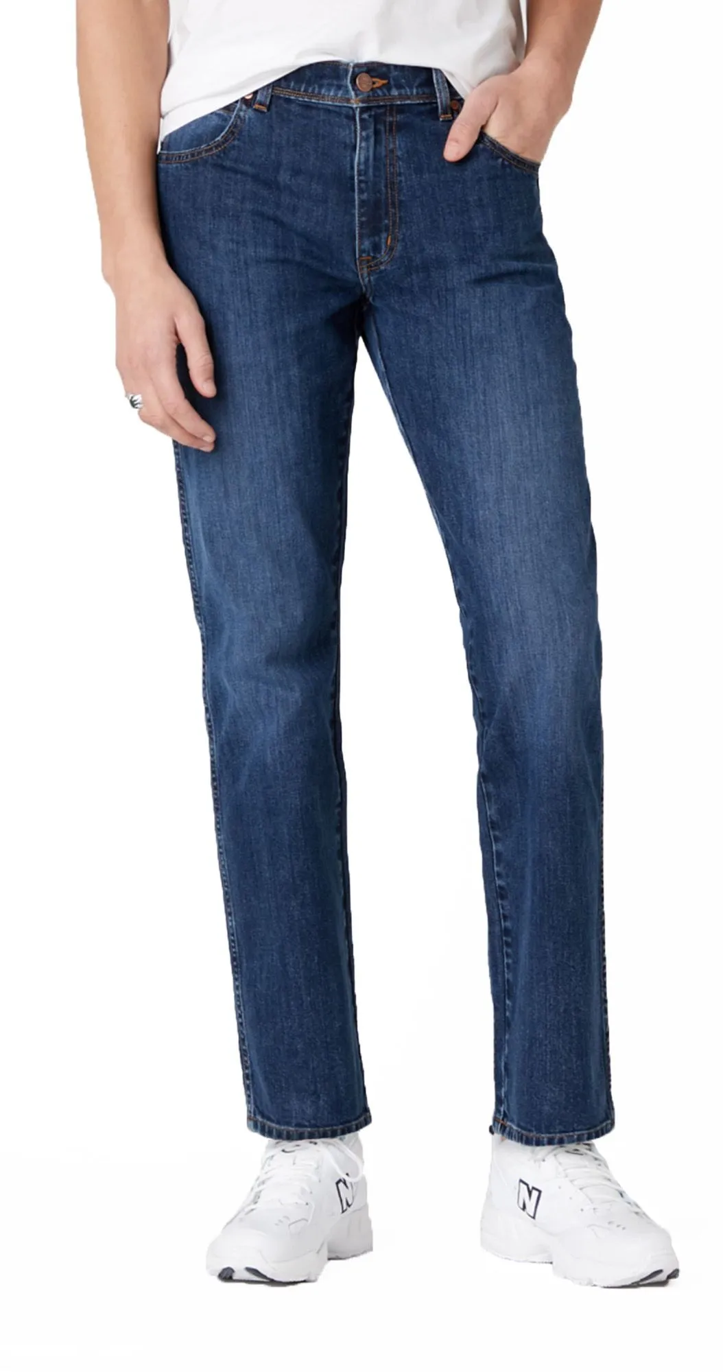 Wrangler Texas Stretch Denim Jeans Classic Strike