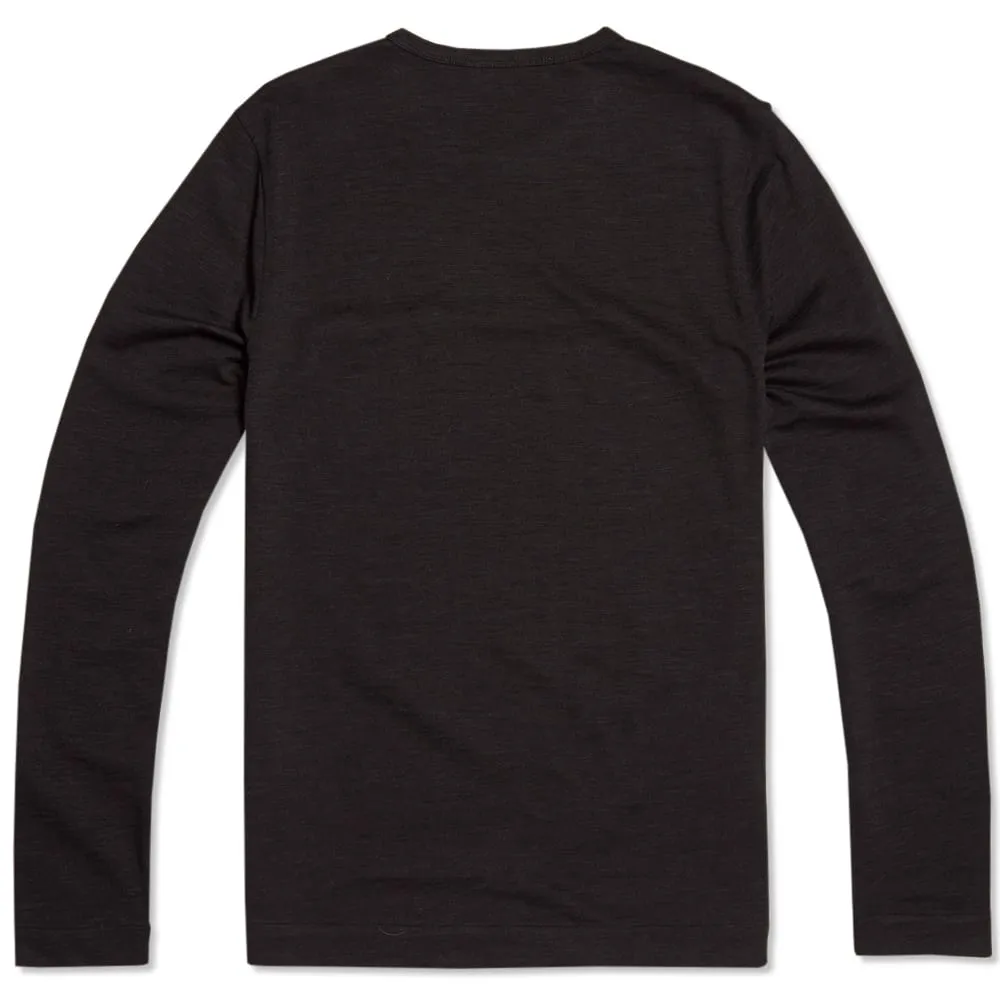 YMC Long Sleeve Pocket TeeBlack